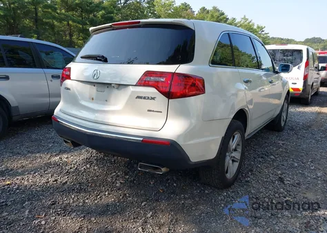 2011 Acura Mdx Technology Package from USA, damaged, VIN 2HNYD2H61BH510801
